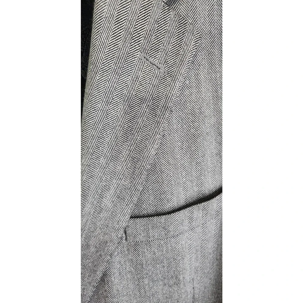 JP Tilford Samuelsohn Loro Piana 100% Worsted Cashmere SB Justin Sport Coat 44R